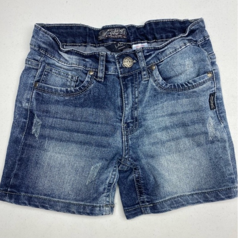 Silver Lacy Shorts, 10